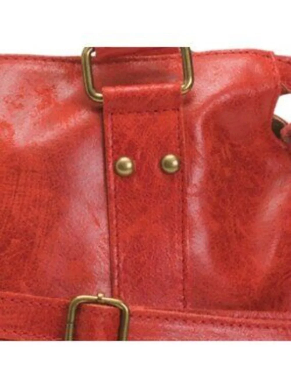 GAVE LUX Made In Italy Leather Large Satchel Brush Front Zip